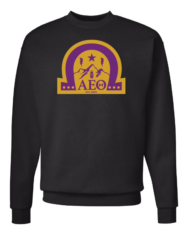 Chapter Crest – Black Crewneck Sweater