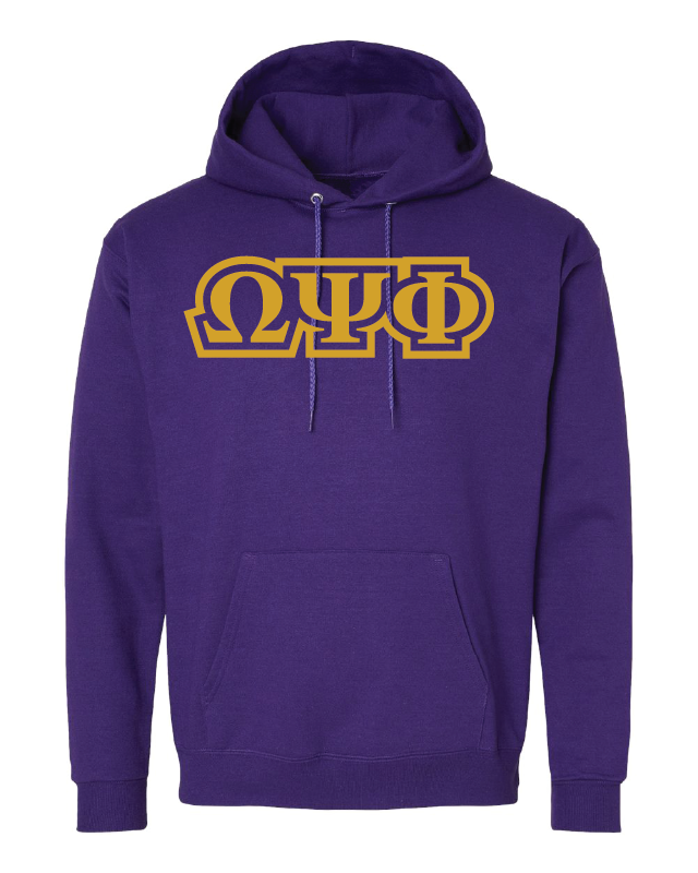 Bold Omega – Purple Hoodie