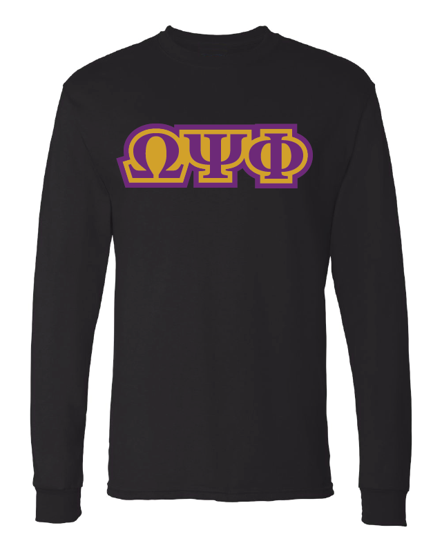 Chapter Crest – Black Long Sleeve Tee