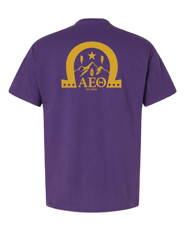 Bold Omega – Purple Tee