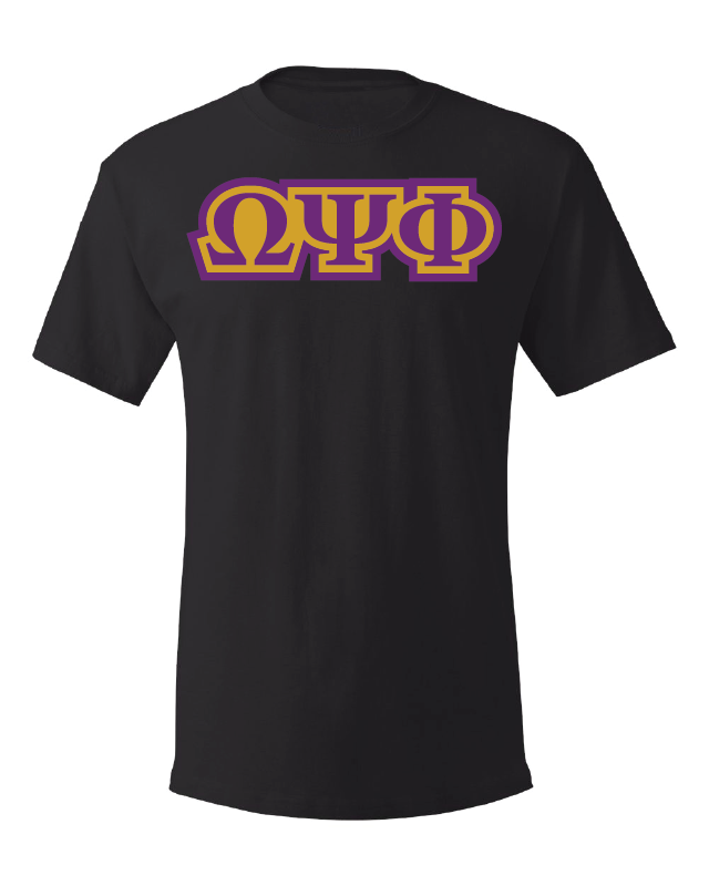 Bold Omega – Black Tee