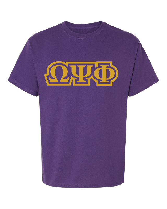 Bold Omega – Purple Tee