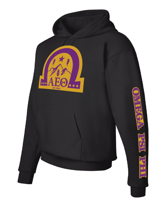 Strong Sleeves – Black Hoodie