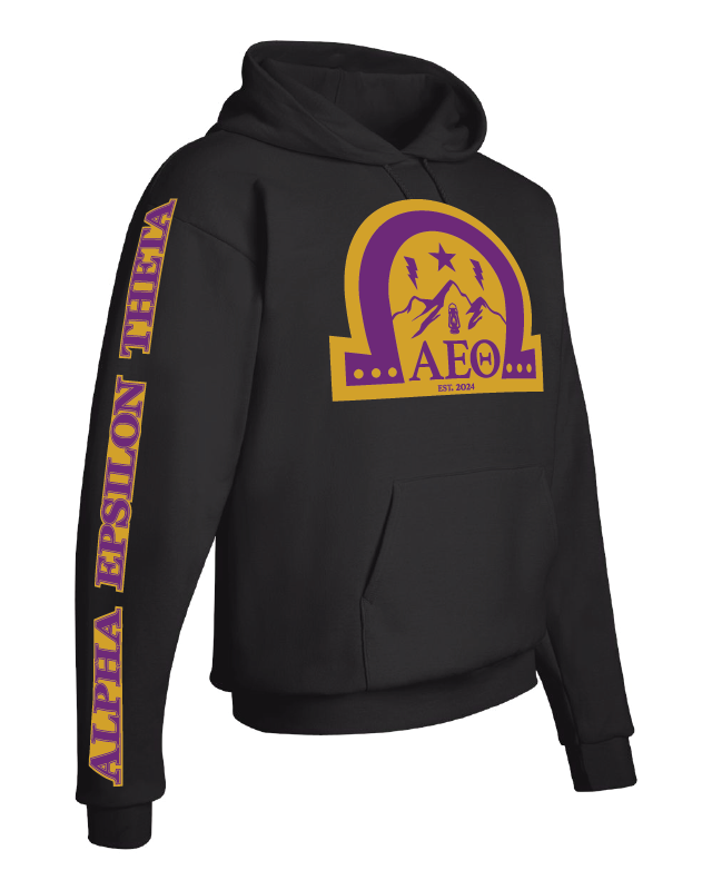 Strong Sleeves – Black Hoodie