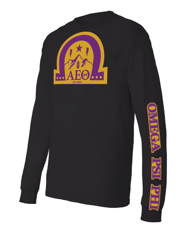 Strong Sleeves – Black Long Sleeve Tee