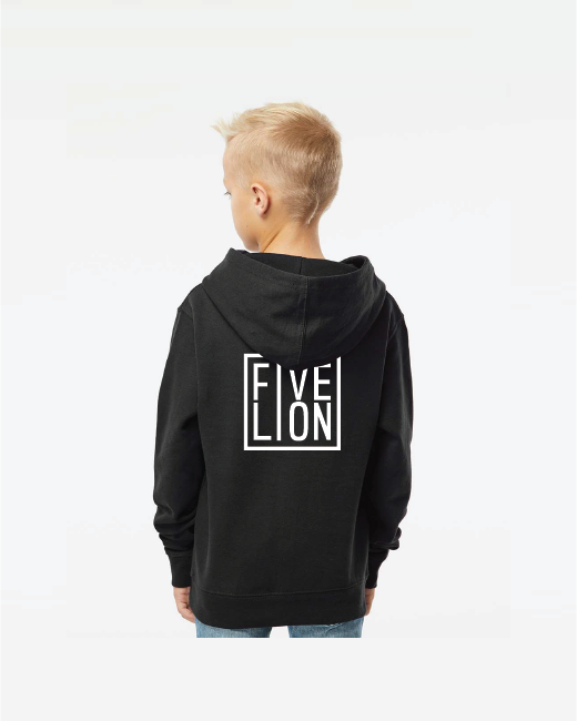 Five Lion Team Youth Hoodie