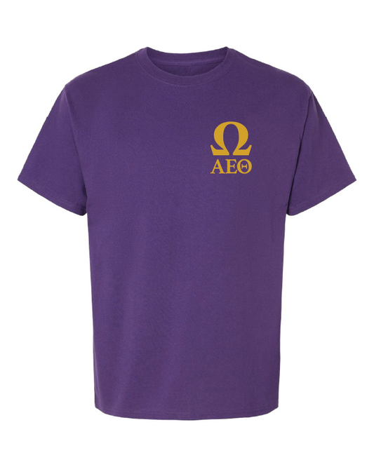 Omega Pocket – Purple Tee