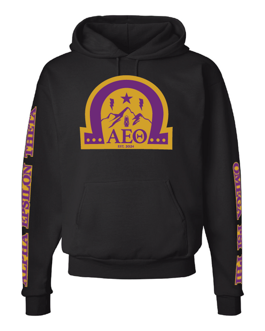 Strong Sleeves – Black Hoodie