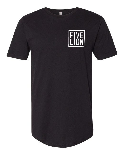Five Lion Long Body Team Tee